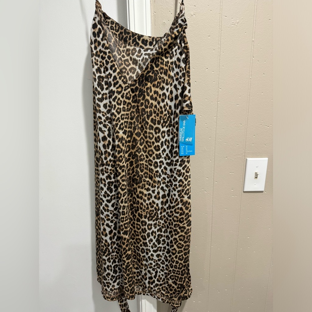 H&M Leopard Print Coverup